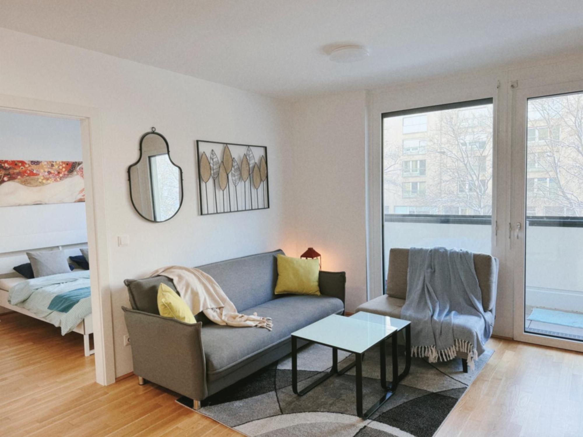 U1 Alte Donau Old Danube City Apartment 2 Wenen Buitenkant foto